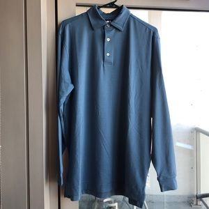 Men’s long sleeved golf shirt